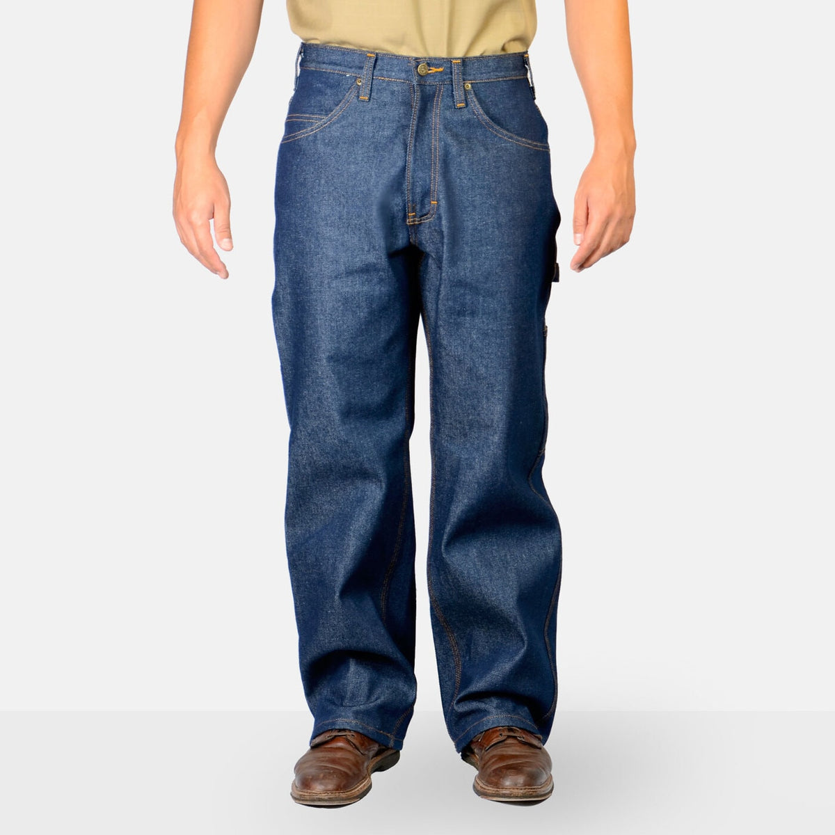 Ben Davis Men's Cotton Relaxed Fit 6-Pocket Carpenter Jean Pants Ben Davis Indigo Denim 30 30 Inseam