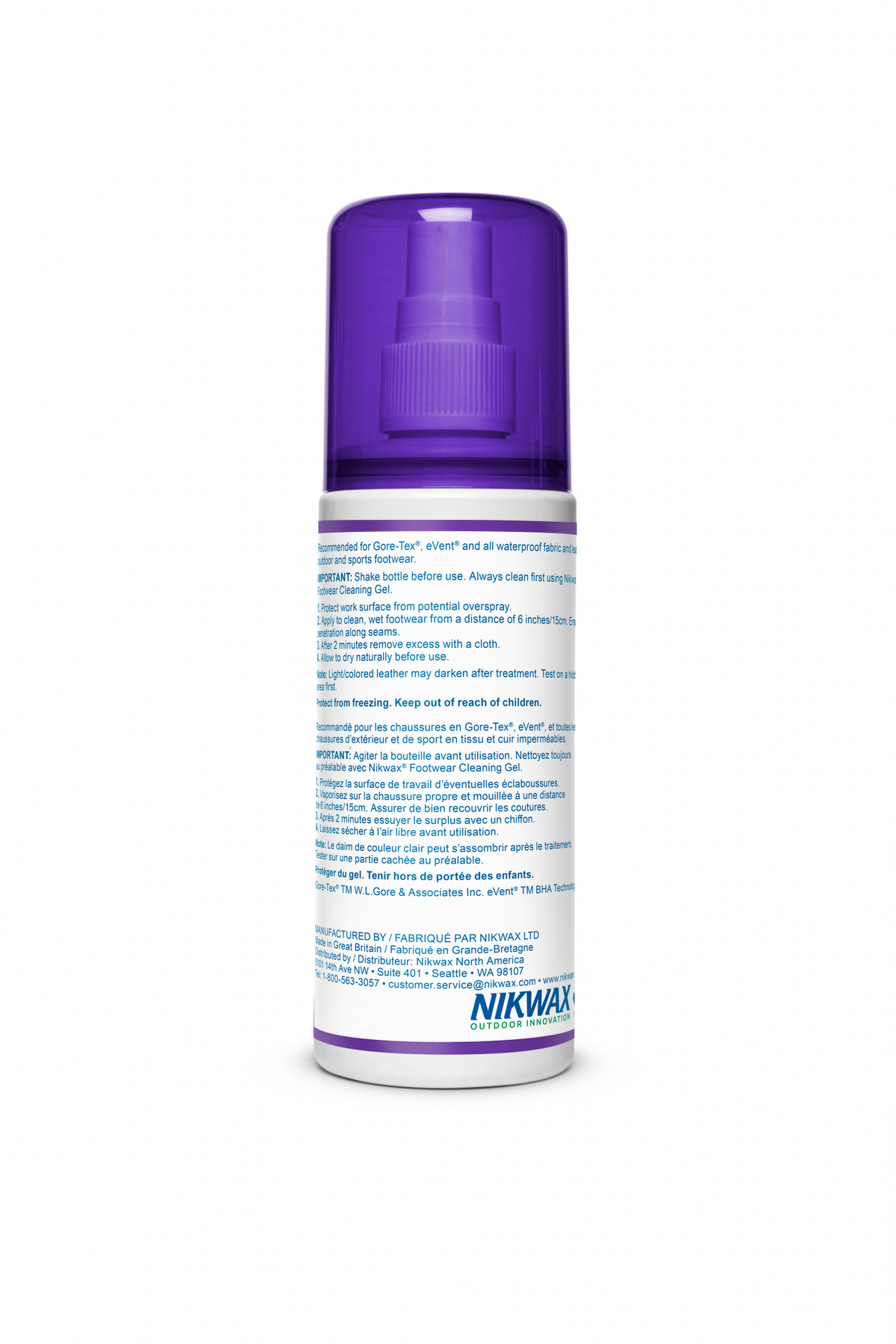 Nikwax Fabric/Leather Proof Spray Footwear Accessories Nikwax