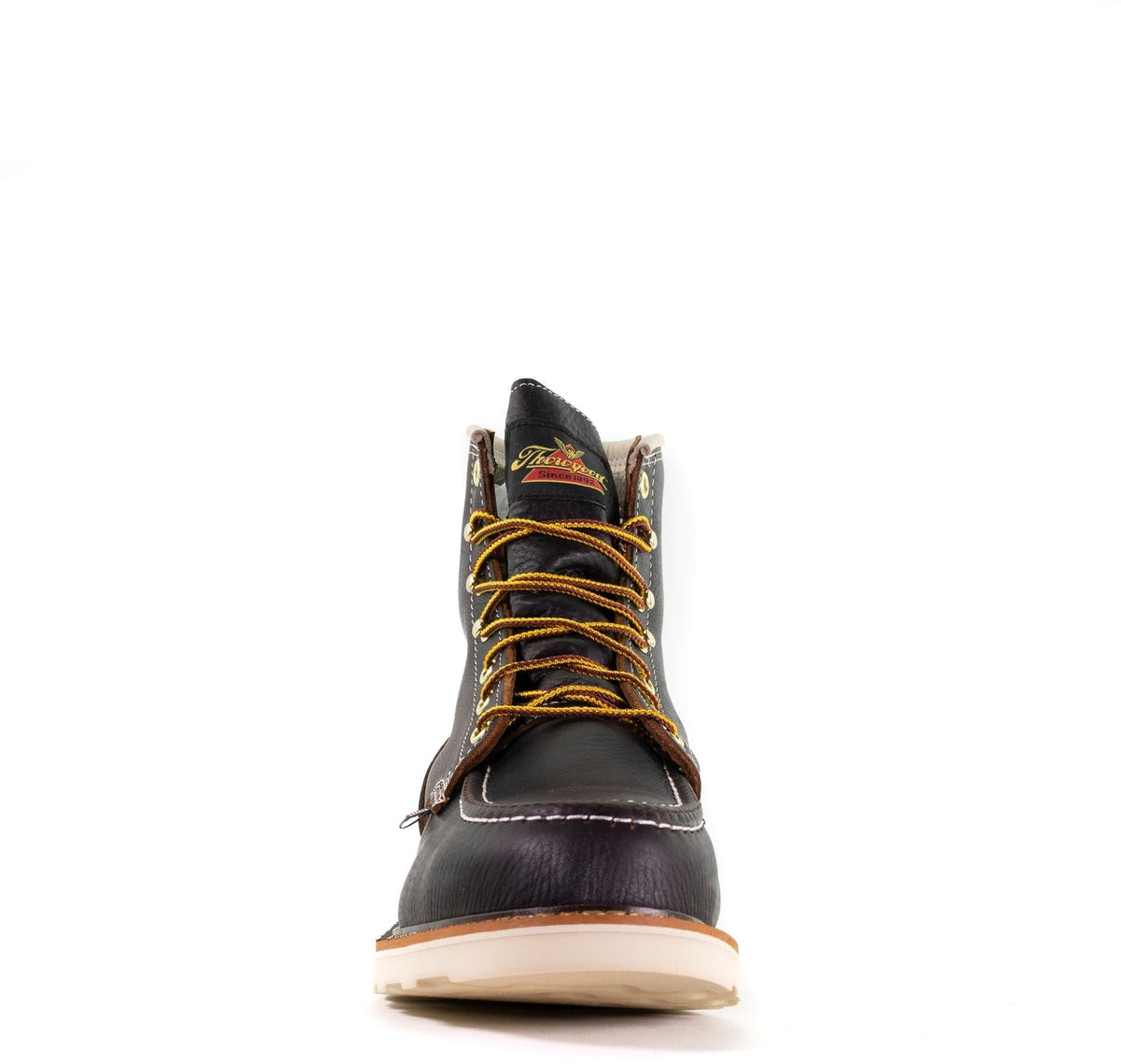 Thorogood Men's 1957 Series 6" Moc Toe Waterproof MAXWear Wedge Steel Toe Boot Work Boots Thorogood