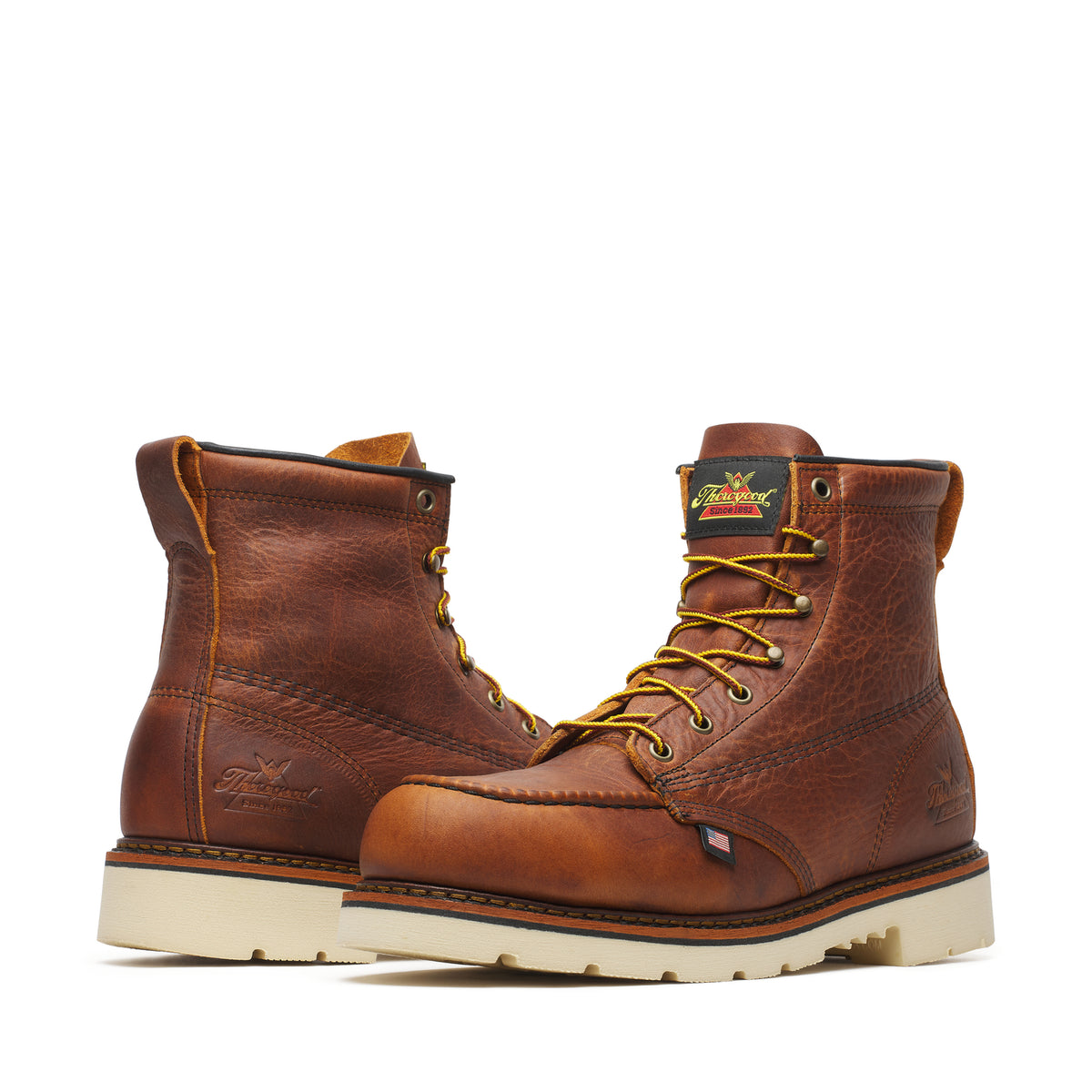 Thorogood Men's American Heritage 6" EH Steel Toe Work Boot Work Boots Thorogood