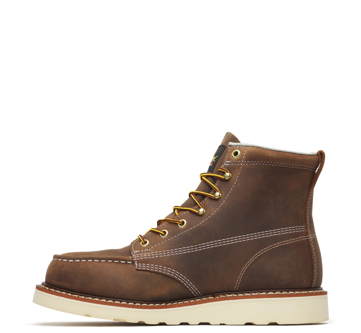 Thorogood Men's American Heritage 6" Moc Toe Steel Toe Work Boot Work Boots Thorogood