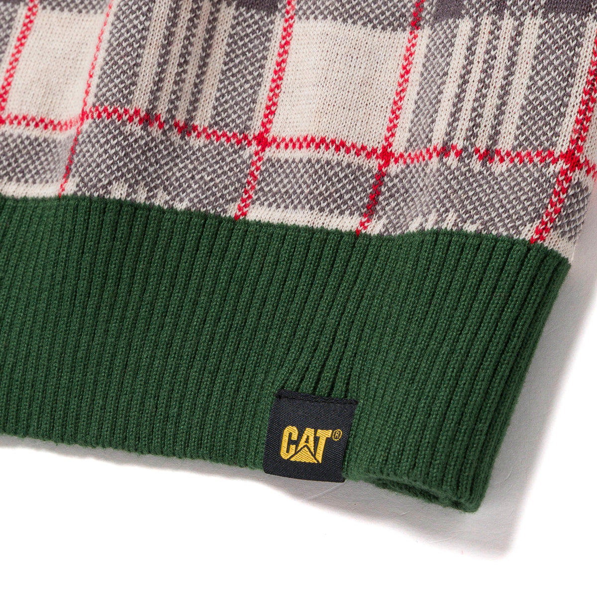 CAT Snowdozer Graphic Christmas Sweater Sweatshirts & Hoodies CAT
