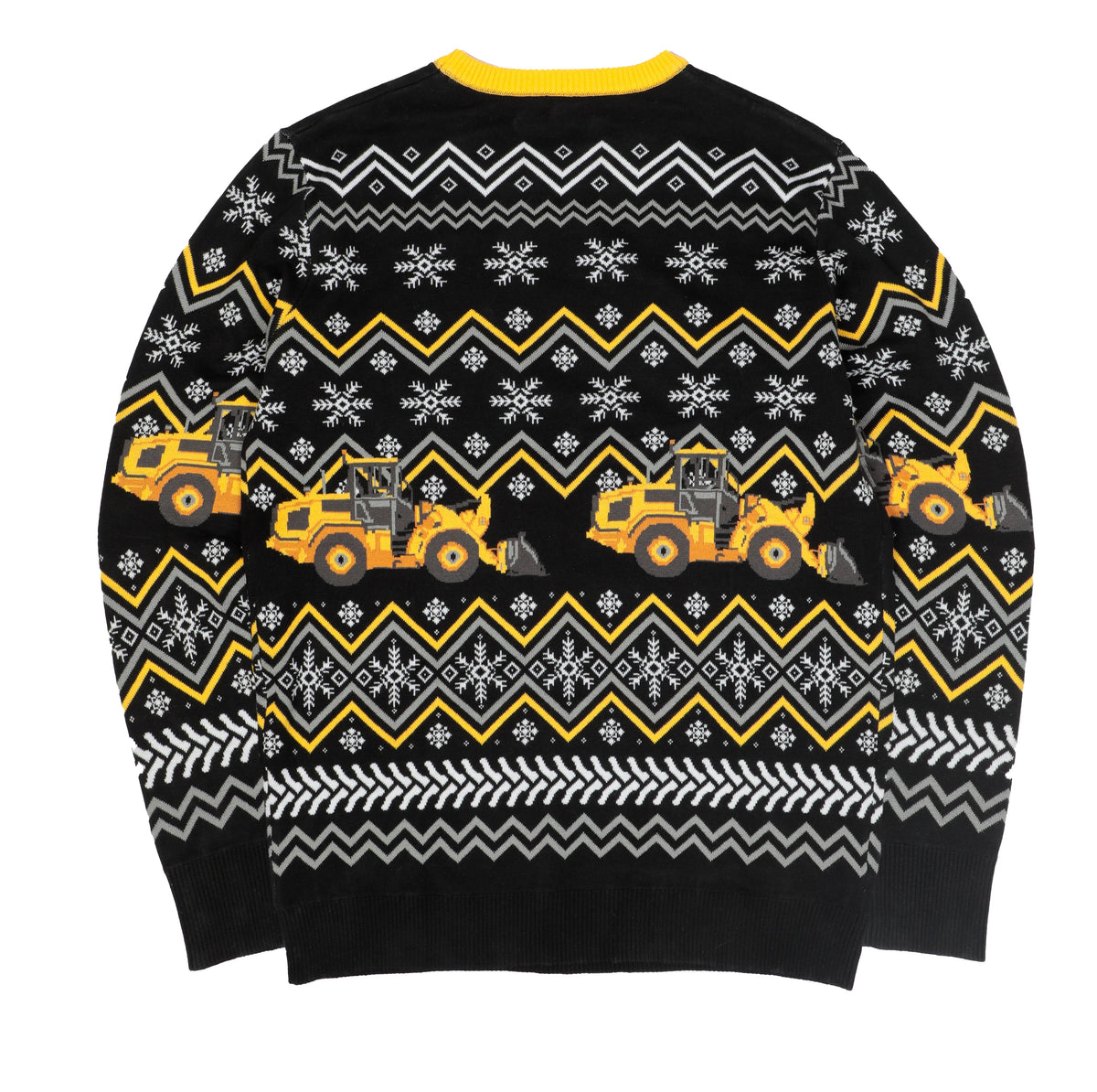 CAT Snowdozer Graphic Christmas Sweater Sweatshirts & Hoodies CAT