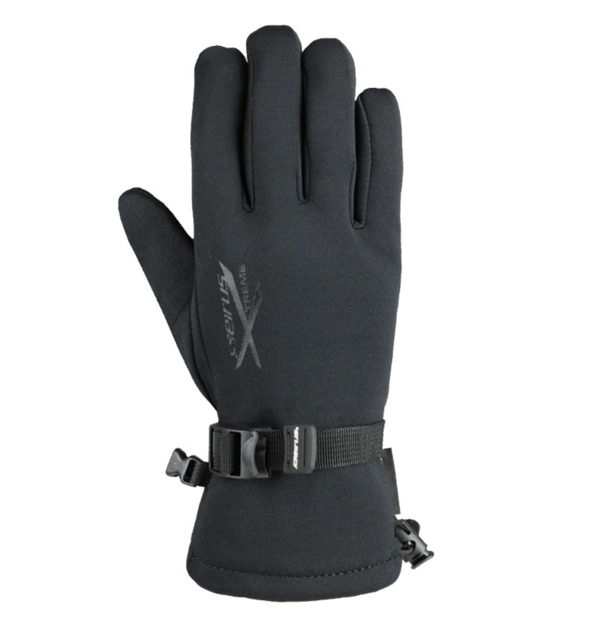 Seirus Xtreme All Weather Waterproof Gauntlet Glove Gloves Seirus Black L