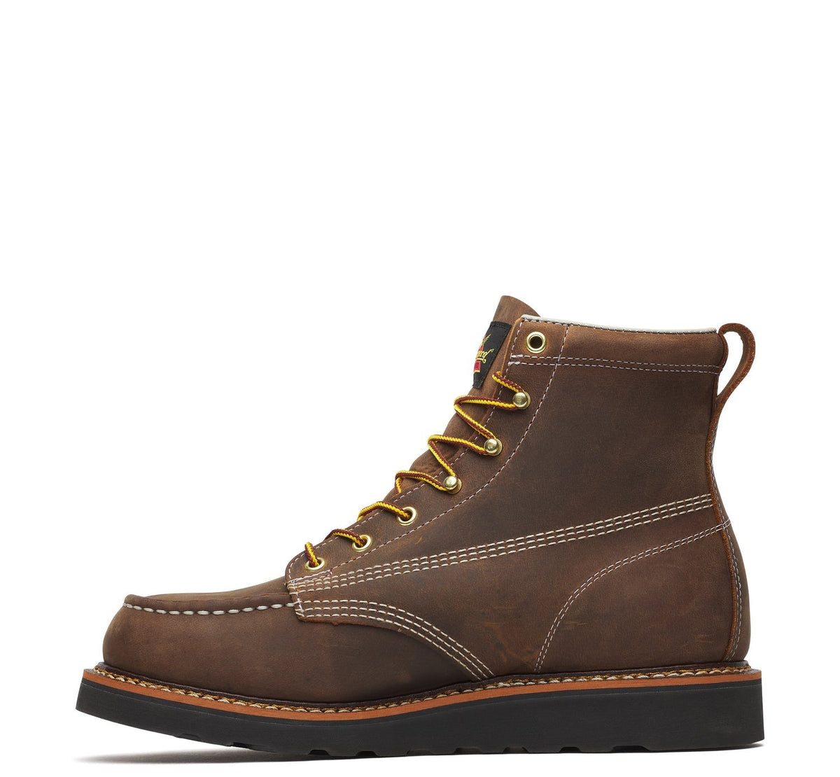 Thorogood Men's American Heritage 6" Moc Toe Wedge Boot Work Boots Thorogood