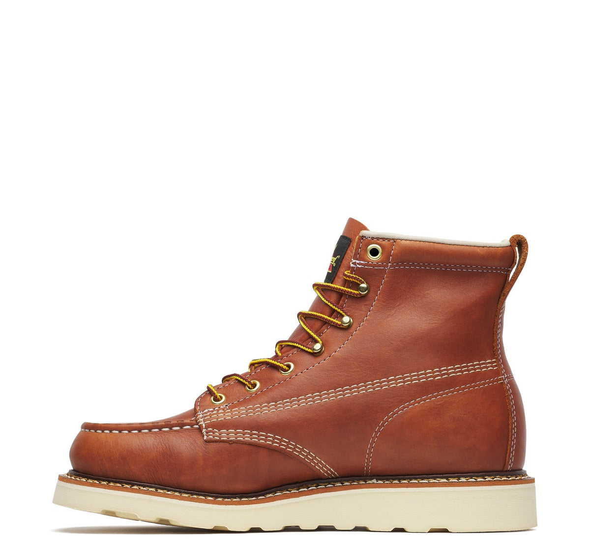 Thorogood Men&#39;s American Heritage MAXWear Wedge™ 6&quot; Soft Toe Work Boot_Tobacco - Work World - Workwear, Work Boots, Safety Gear