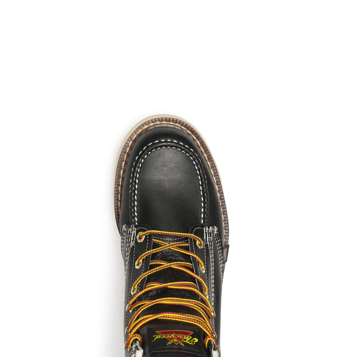 Thorogood Men's American Heritage MAXWear Wedge™ 6" Soft Toe Work Boot_Black Work Boots Thorogood