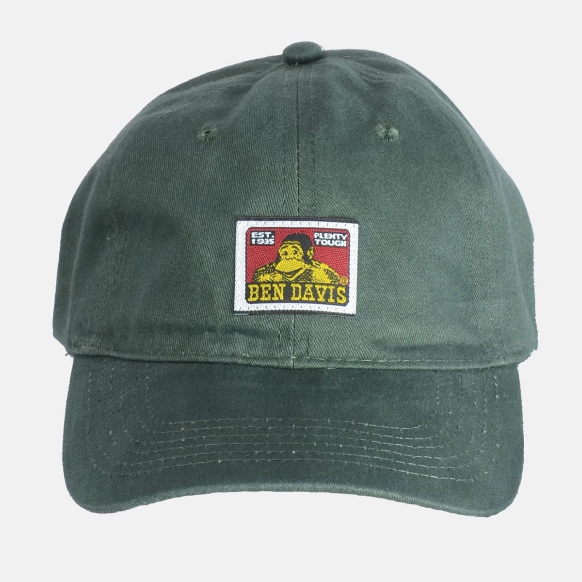 Ben Davis Unstructured Baseball Cap Hats & Caps Ben Davis Green OS