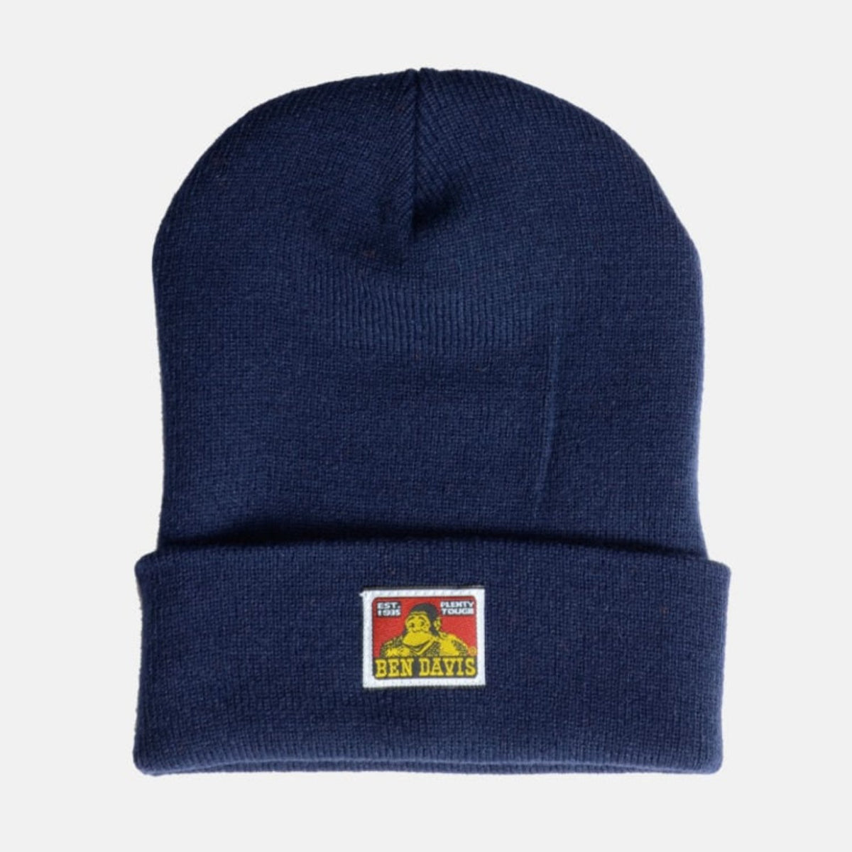 Ben Davis Logo Patch Beanie - Work World - Workwear, Work Boots, Safety Gear