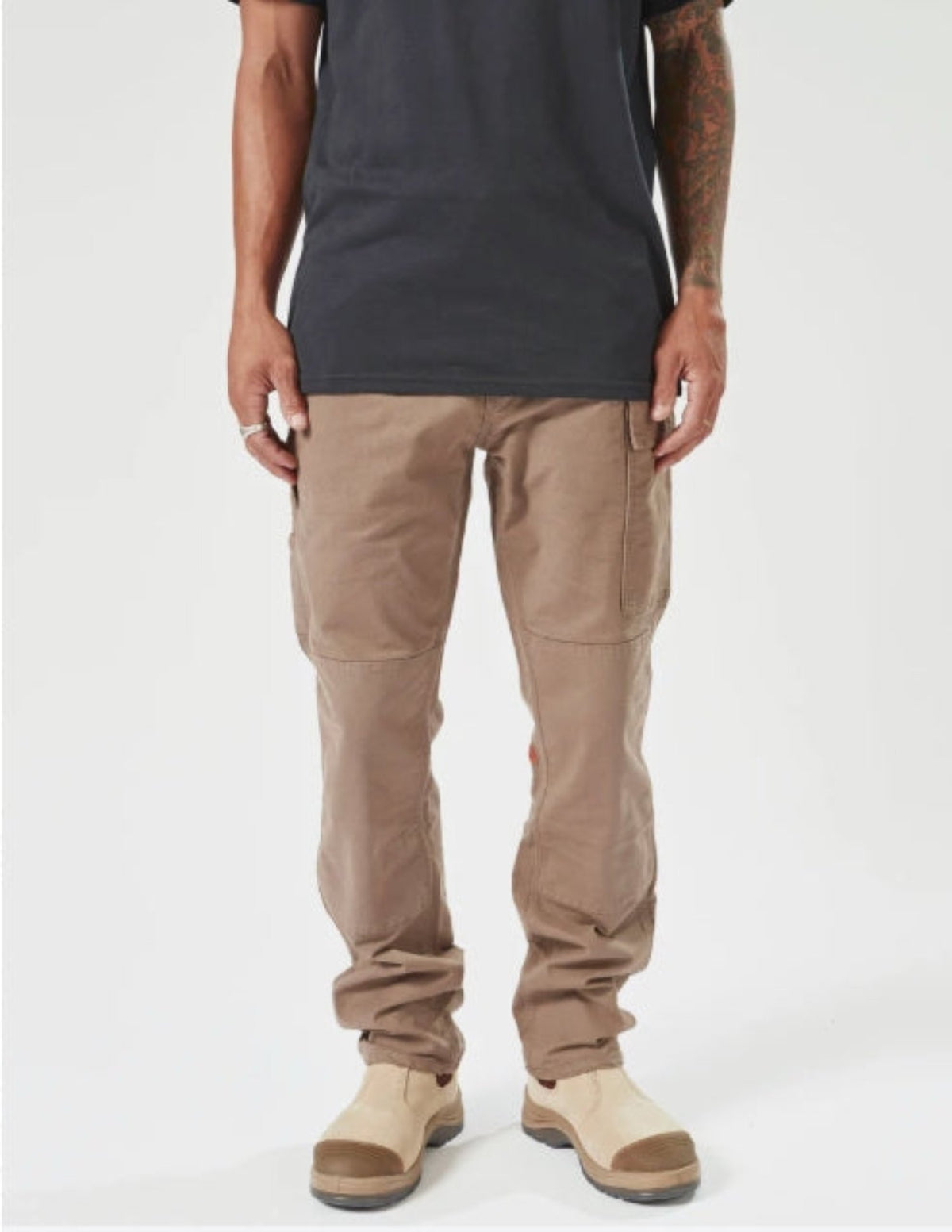 Volcom Men's Caliper Straight Leg Stretch Cargo Work Pant Pants Volcom Brindle 30 Reg