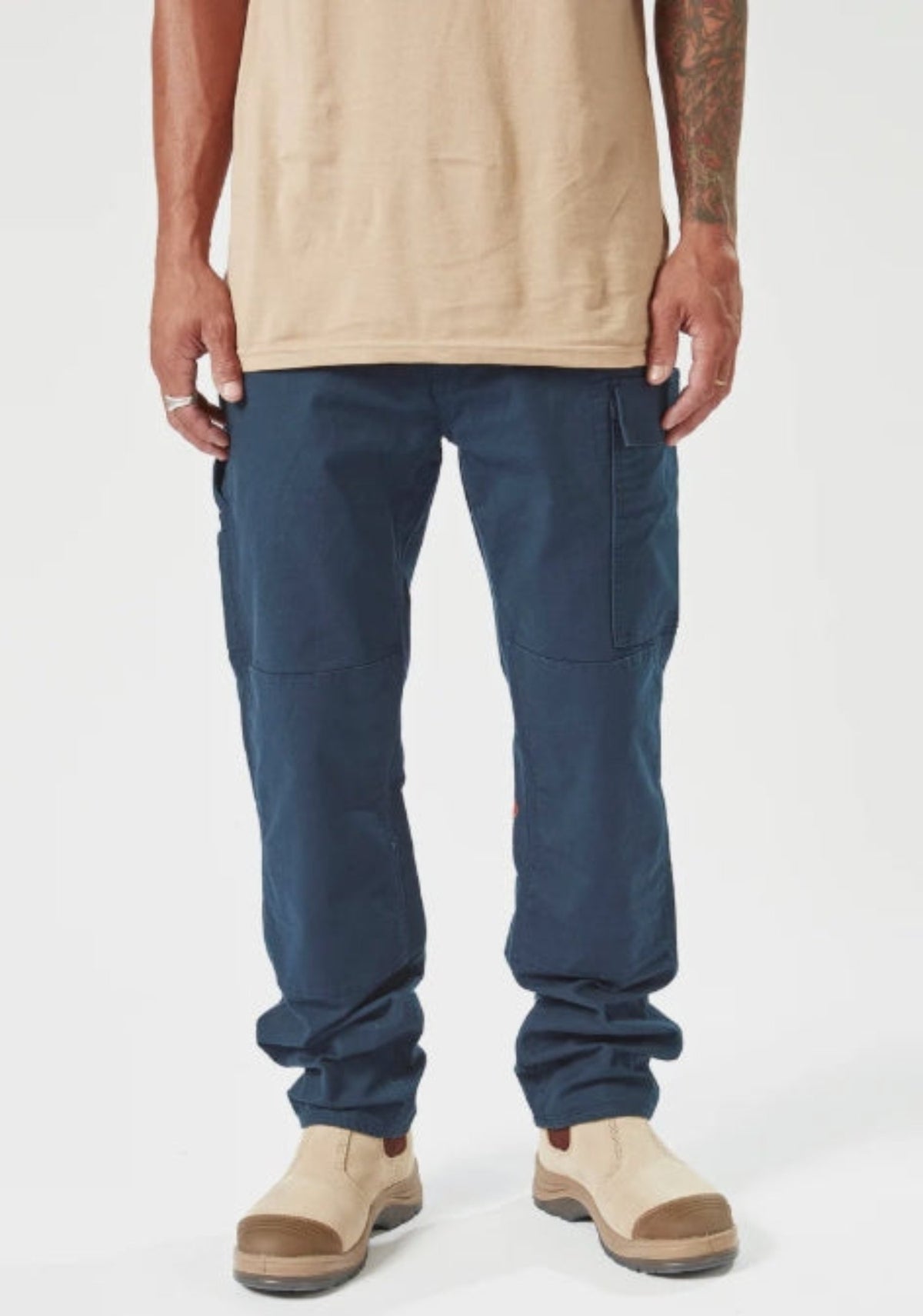 Volcom Men's Caliper Straight Leg Stretch Cargo Work Pant Pants Volcom Navy 30 Reg