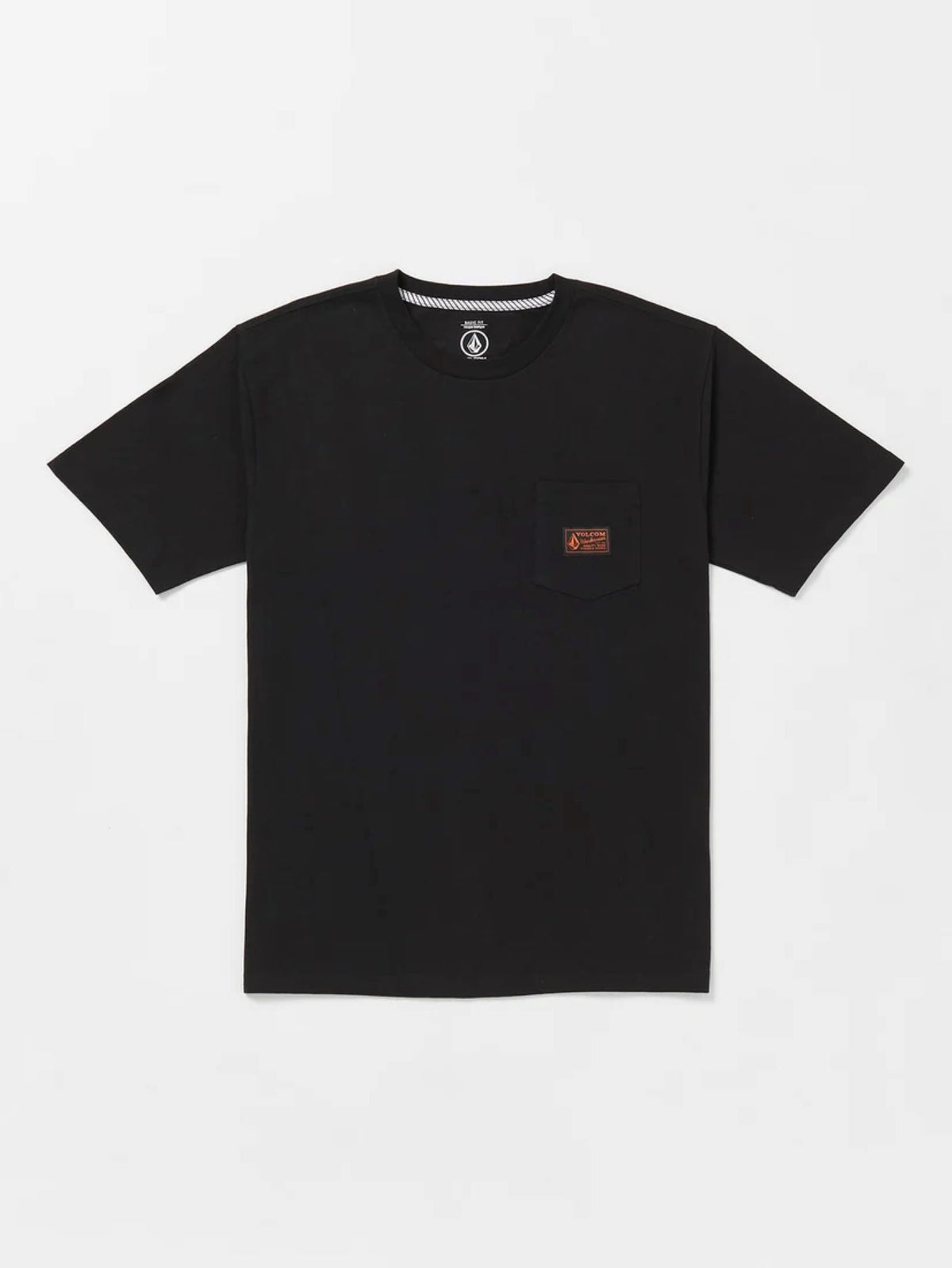 Volcom Men's Certifico Logo Pocket Short Sleeve T-Shirt T-Shirts Volcom