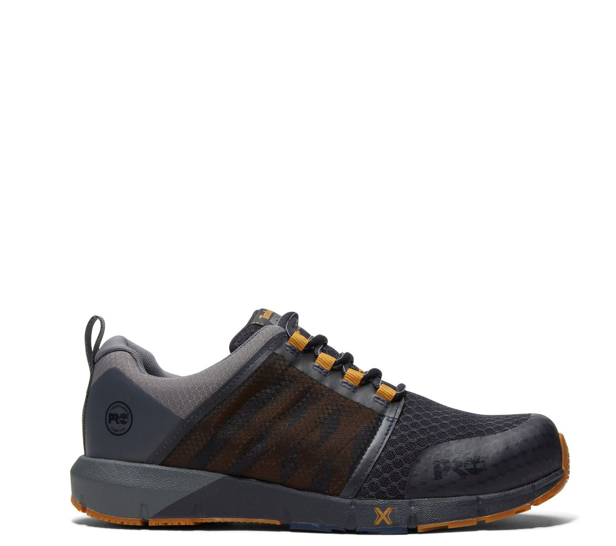 Timberland PRO Men's Radius Comp Toe Athletic Shoe Work Shoes Timberland PRO Navy Charcoal 10 M