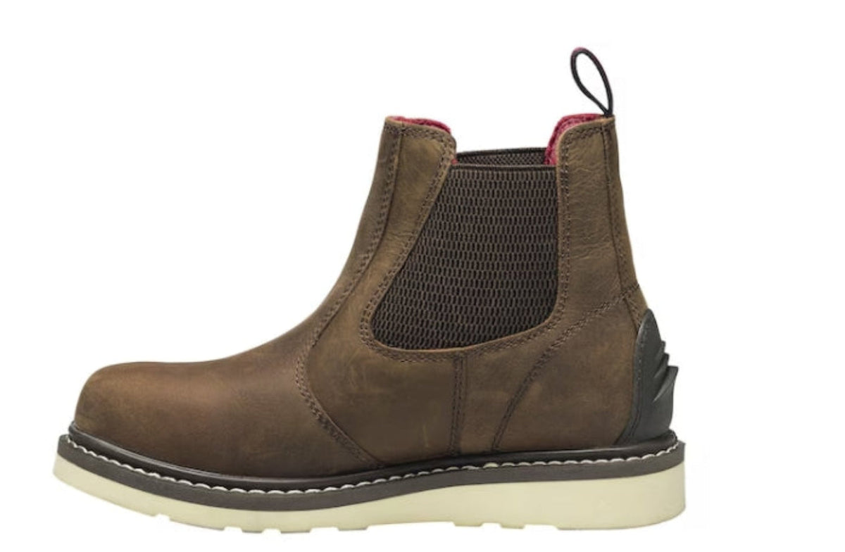 Avenger Men's Mid Waterproof Wedge Chelsea Boot Work Shoes Avenger