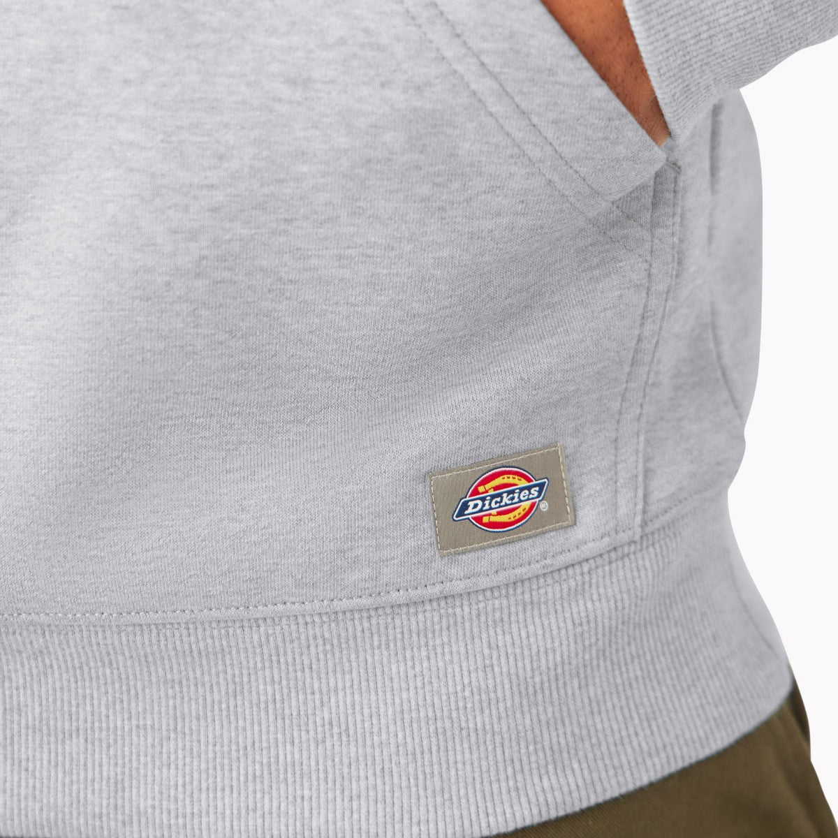 Dickies Men's Durable Water Repellent Quarter Zip Hoodie Sweatshirts & Hoodies Dickies