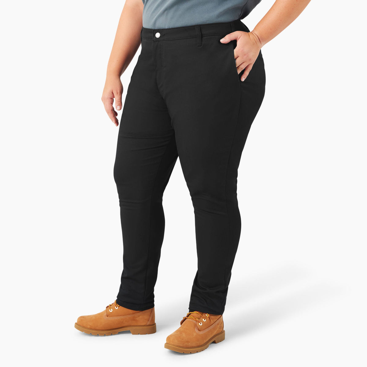 Dickies Women's Super Flex Skinny Leg Work Pant Pants Dickies