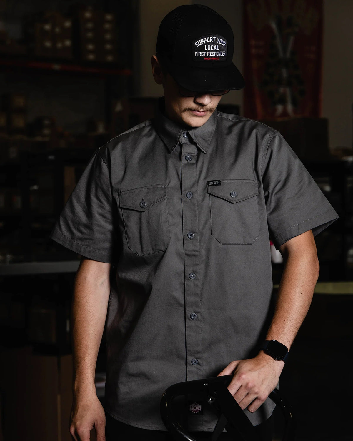 Dixxon Flannel Co. WorkForce Lightweight Button-Up Short Sleeve Work Shirt - Work World - Workwear, Work Boots, Safety Gear