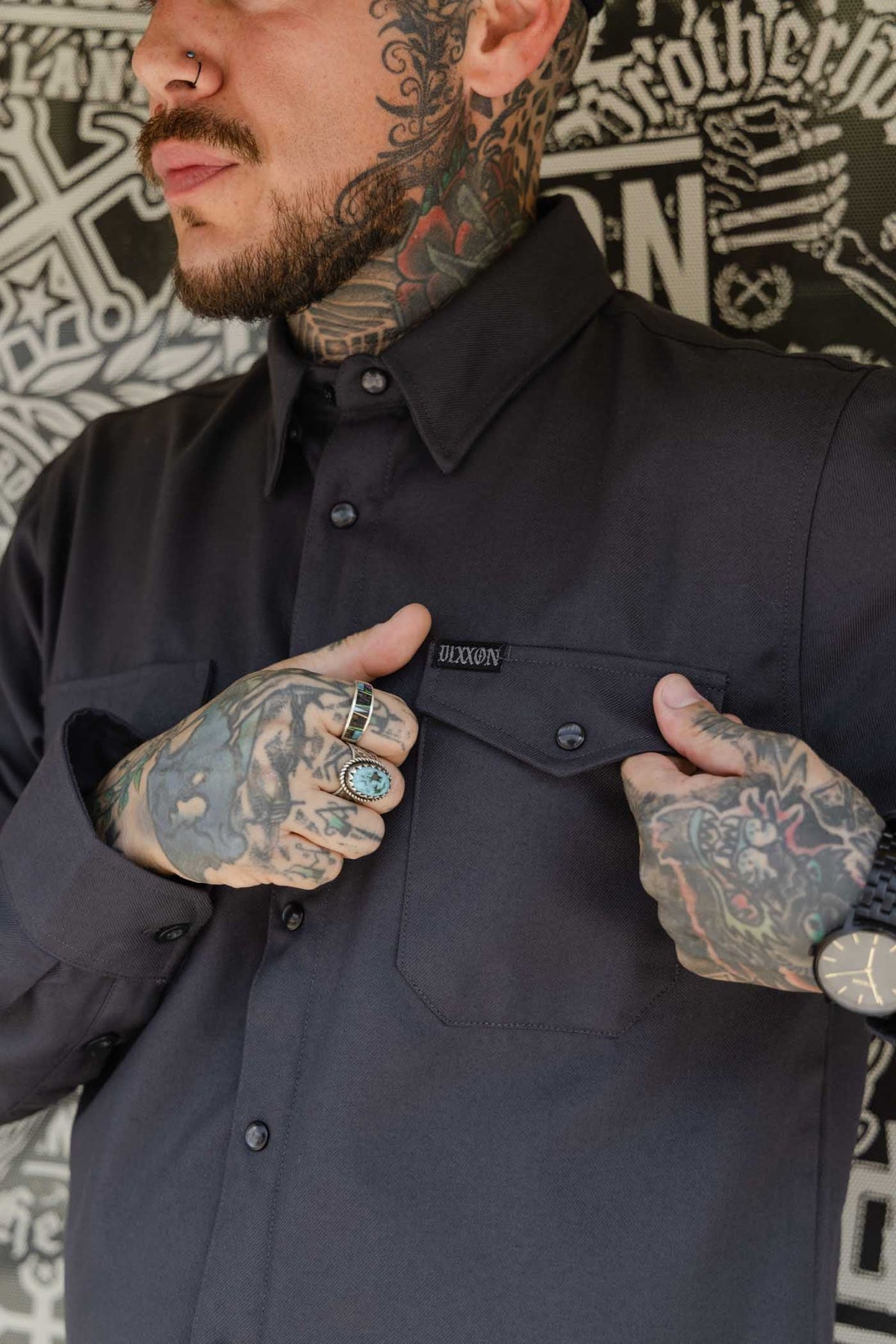 Dixxon Flannel Co. Men's Kraken Snap-Front Long Sleeve Flannel Work Shirt - Work World - Workwear, Work Boots, Safety Gear