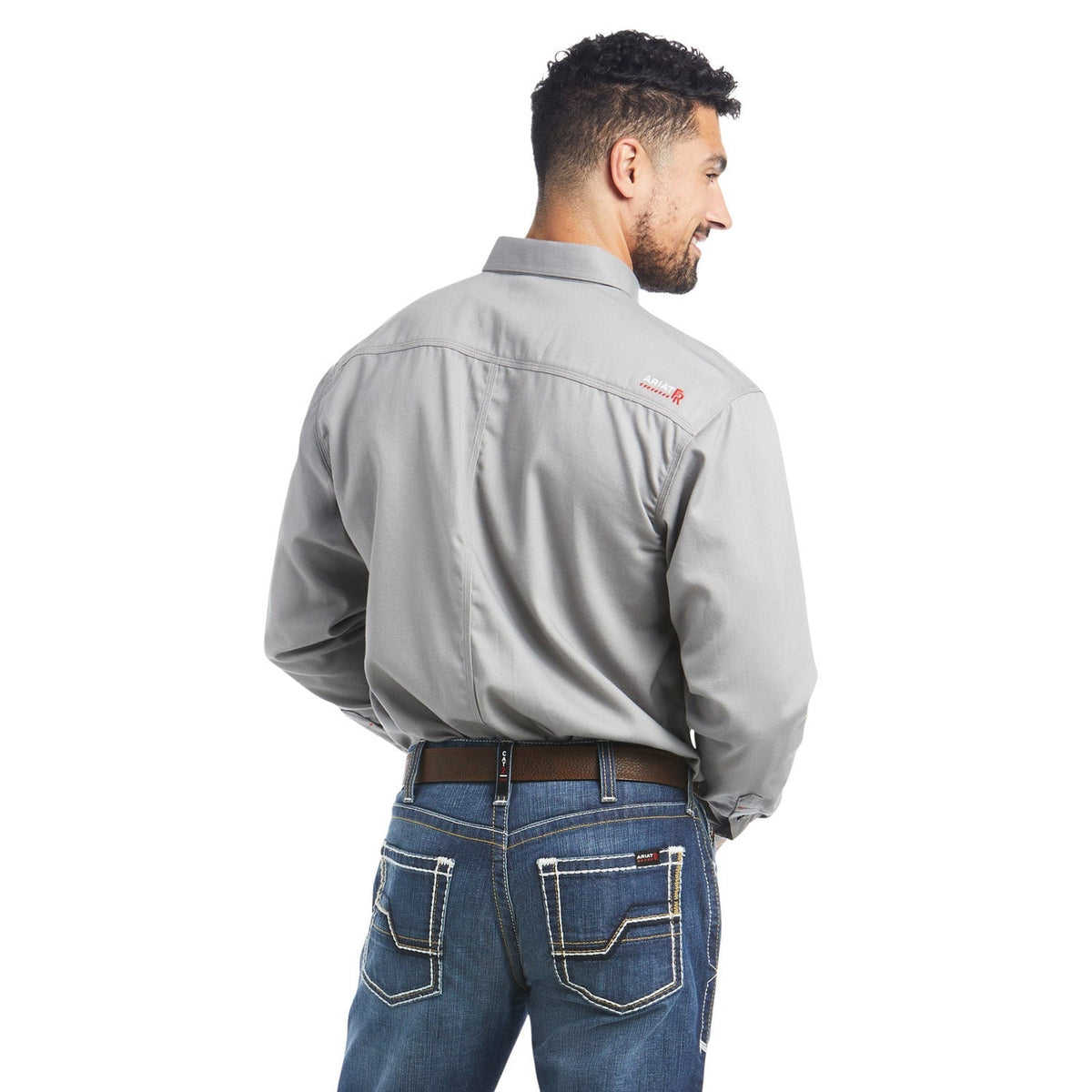 Ariat Men's Flame Resistant Solid Work Shirt Work Shirts Ariat
