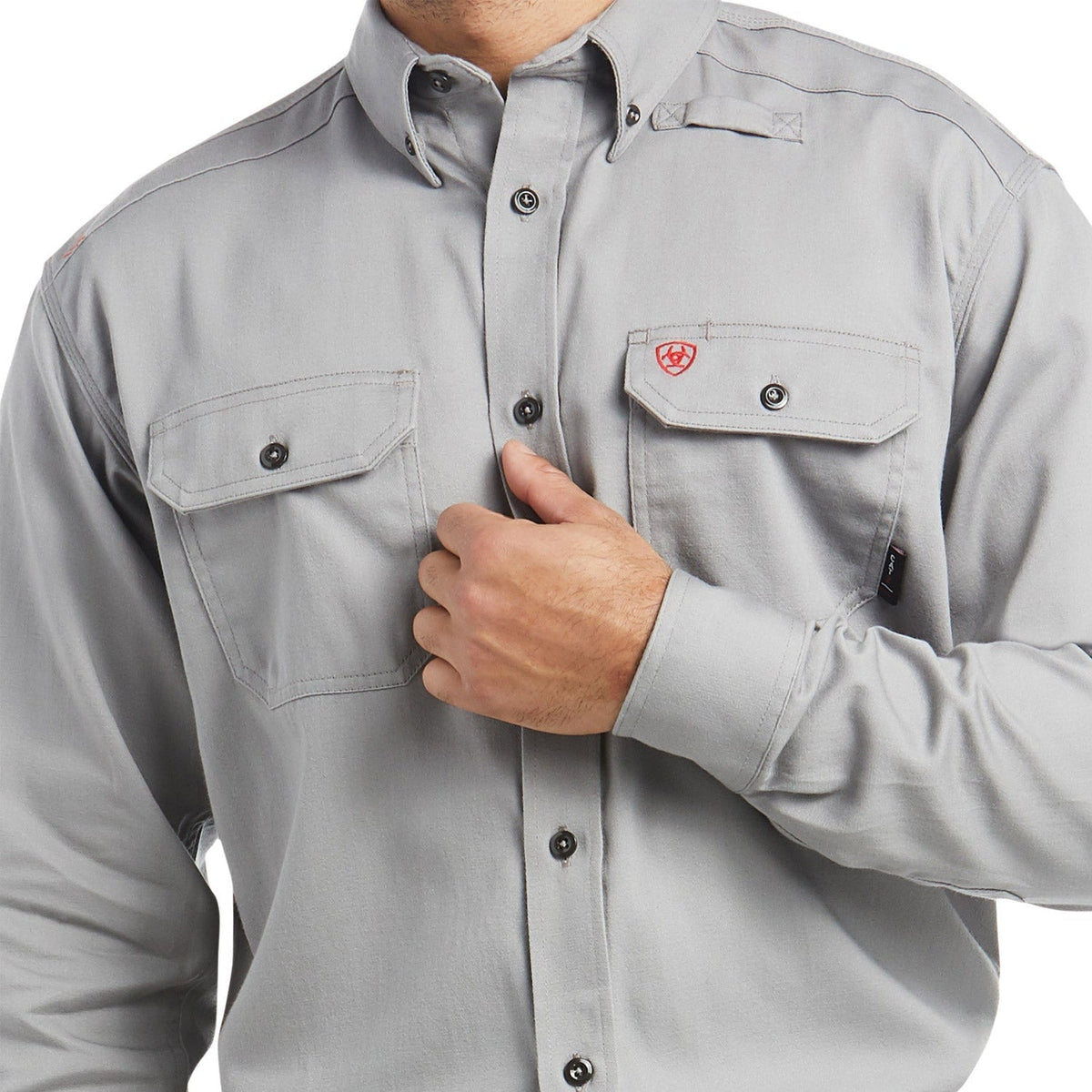 Ariat Men's Flame Resistant Solid Work Shirt Work Shirts Ariat