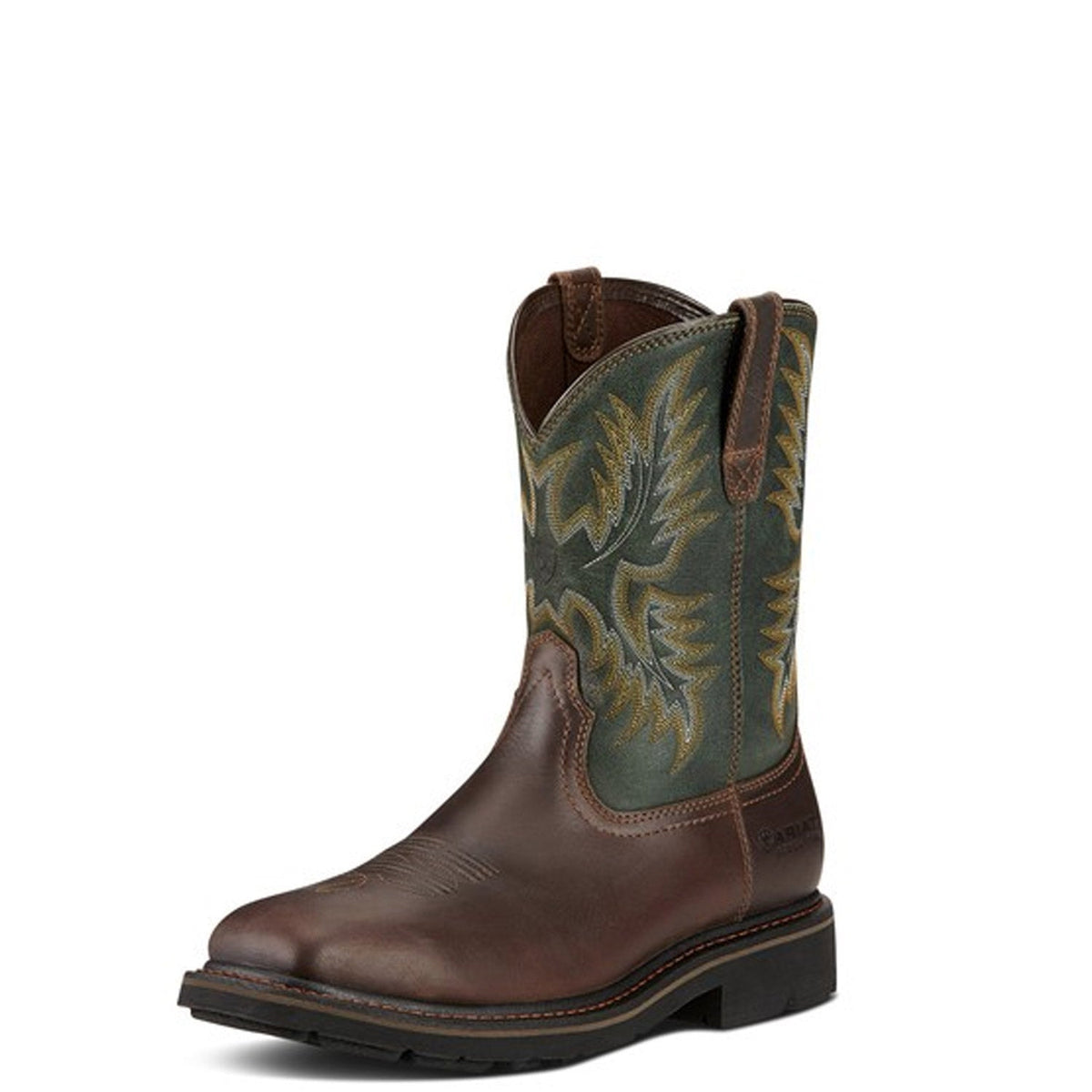Ariat Men's Sierra Wide Square Toe Steel Toe Work Boot Work Boots Ariat