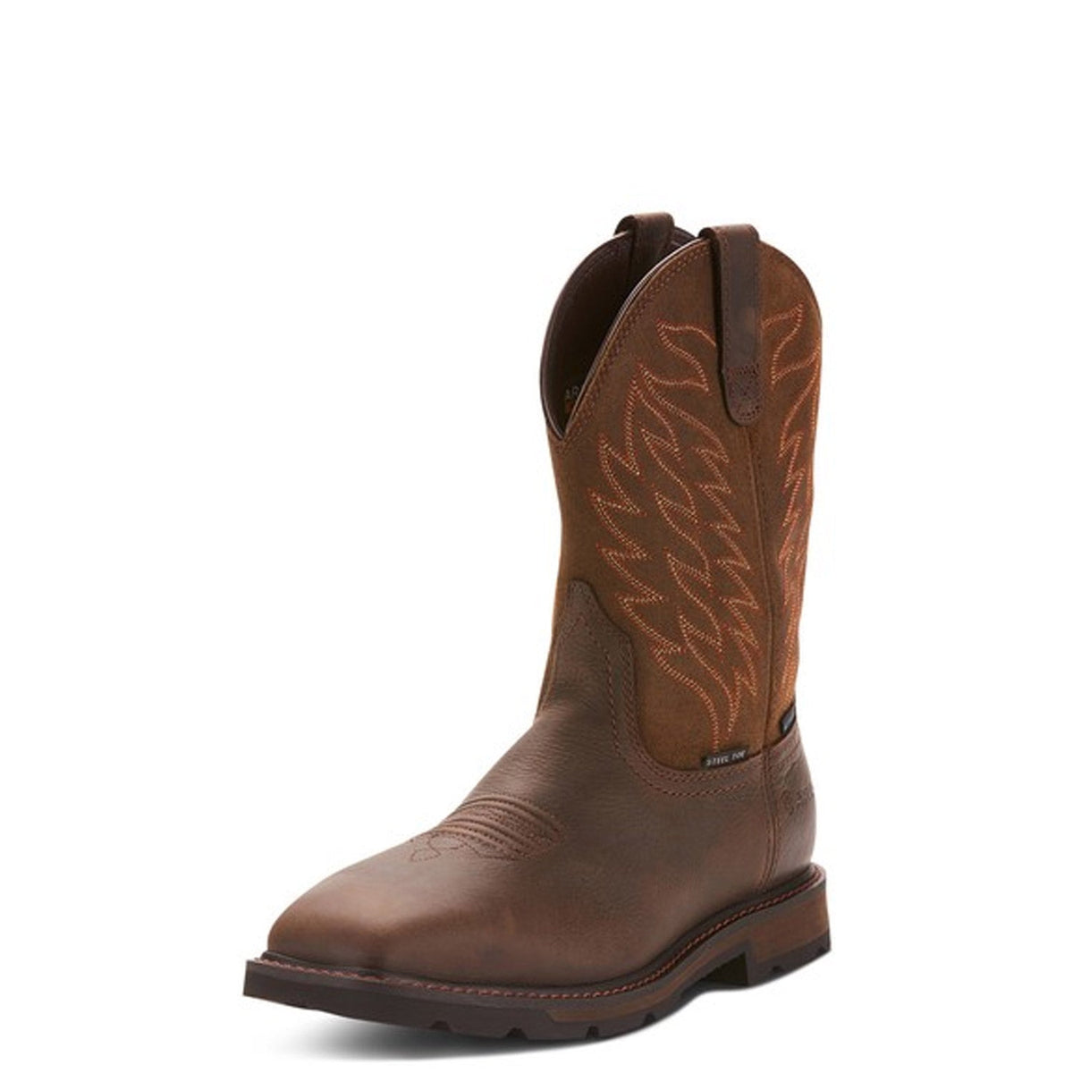 Ariat Men's Groundbreaker 10" Waterproof EH Steel Toe Western Boot Work Boots Ariat