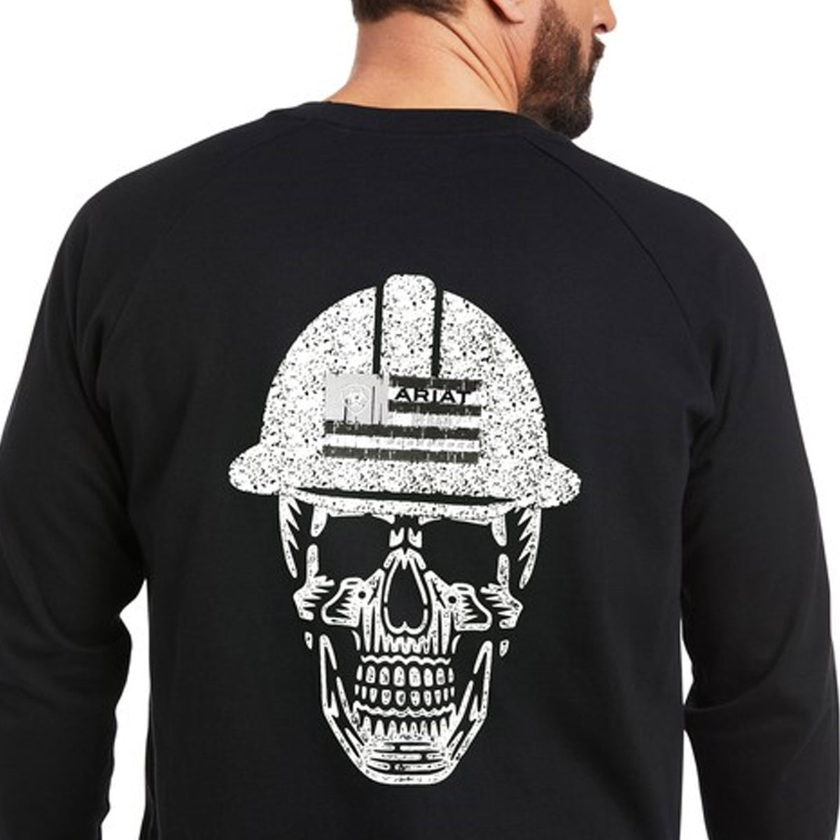 Ariat Rebar Cotton Strong Roughneck Graphic Long Sleeve T-Shirt - Work World - Workwear, Work Boots, Safety Gear