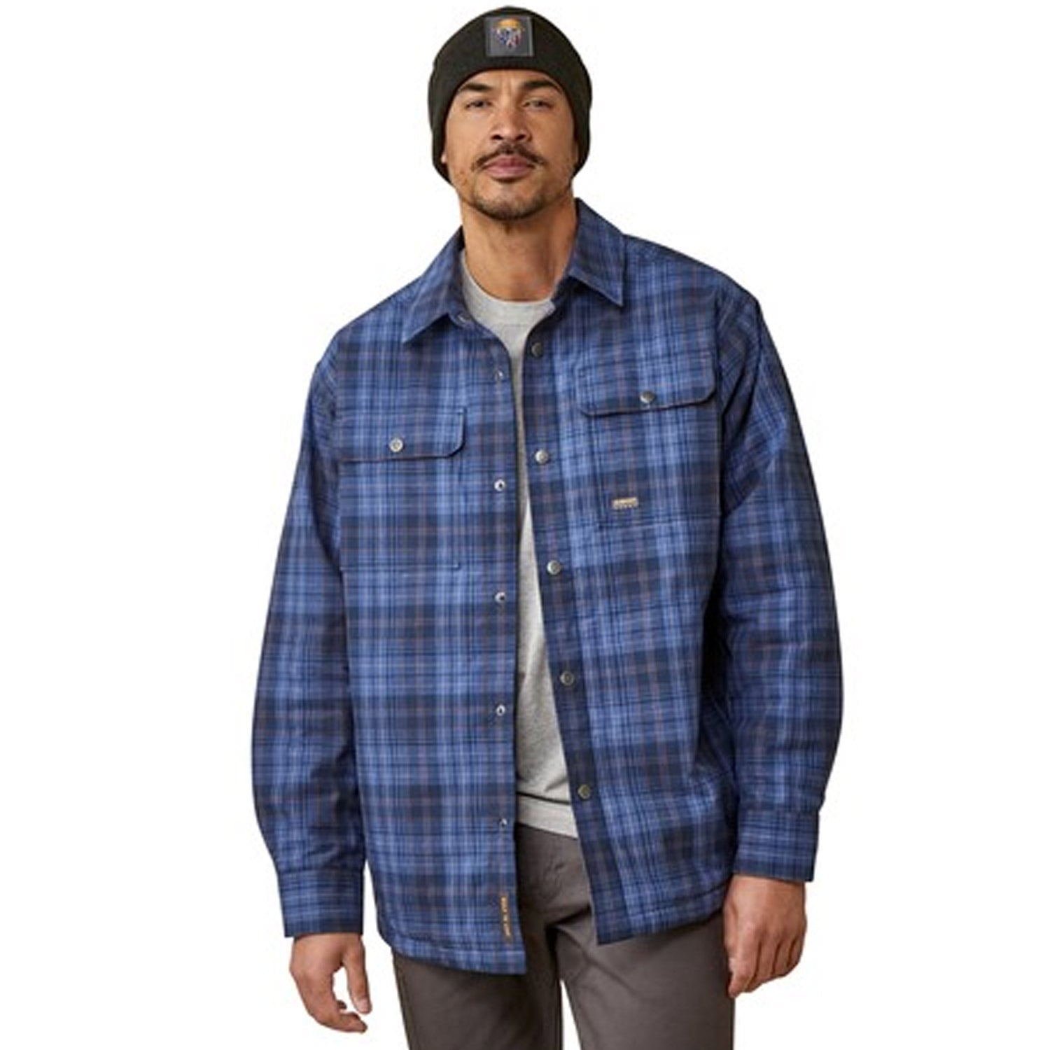 Ariat Men's Rebar Flannel Insulated Shirt Jacket - Work World - Workwear, Work Boots, Safety Gear