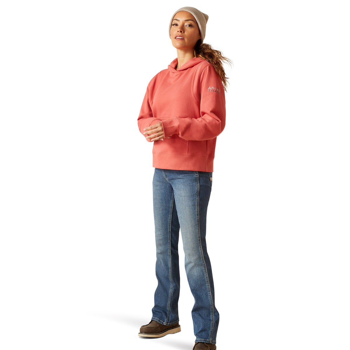 Ariat Women&#39;s Rebar Lightweight Cropped Hoodie - Work World - Workwear, Work Boots, Safety Gear