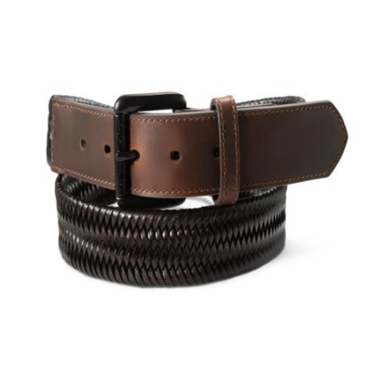 Ariat Men&#39;s Stretch Braided 1.5&quot; Leather Belt - Work World - Workwear, Work Boots, Safety Gear