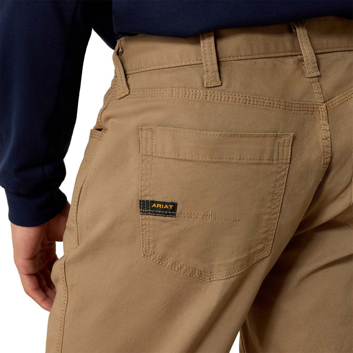 Ariat Men's Rebar M4 Low Rise DuraStretch Made Tough Stackable Straight Leg Pant Pants Ariat