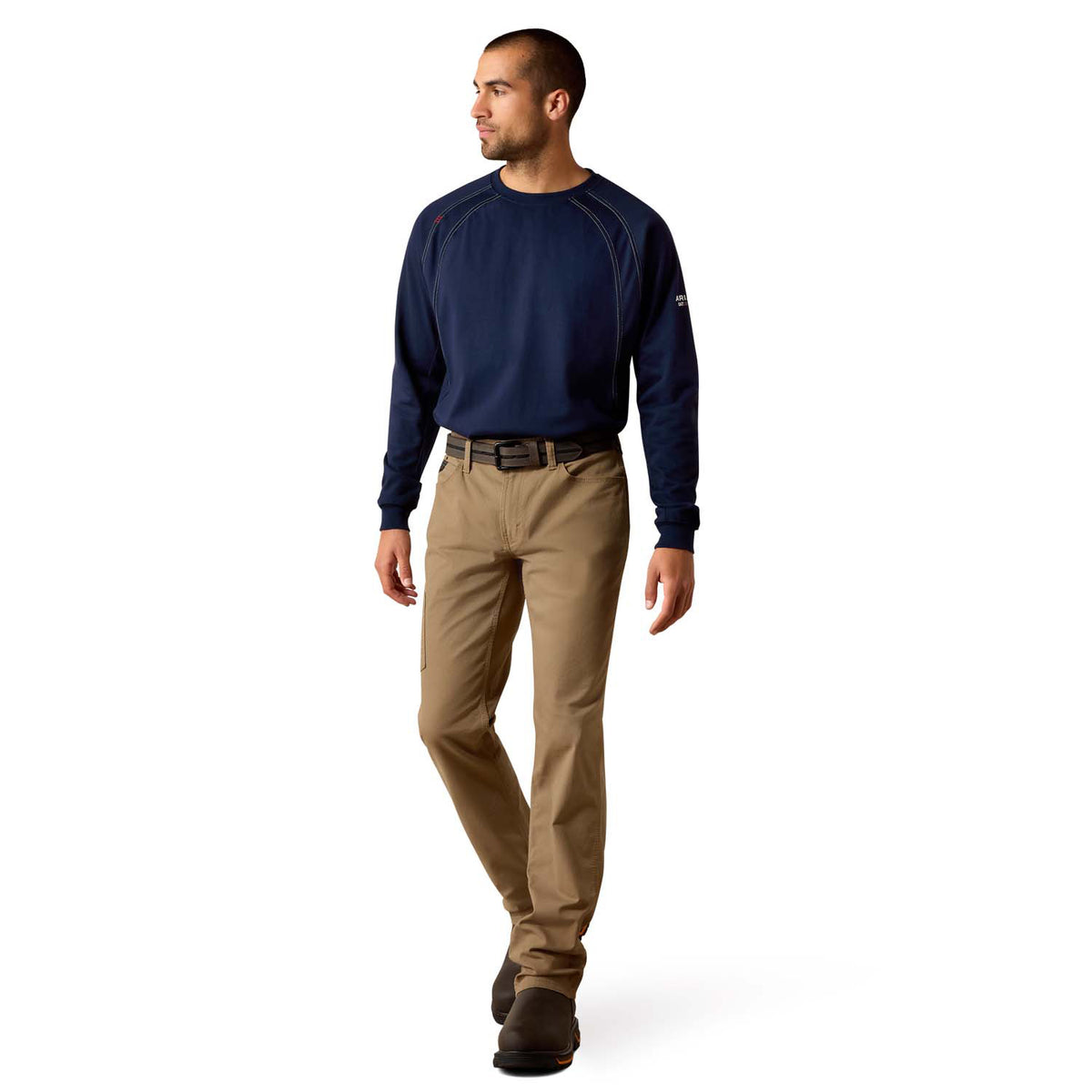 Ariat Men's Rebar M4 Low Rise DuraStretch Made Tough Stackable Straight Leg Pant Pants Ariat