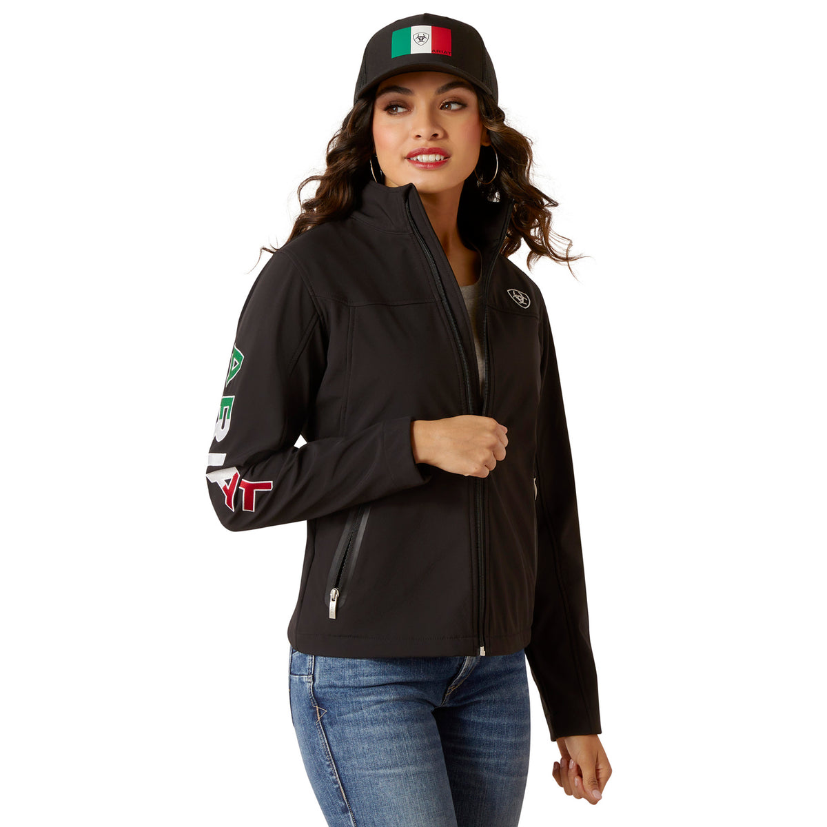 Ariat Women's Classic Team Softshell Mexico Jacket Jackets & Coats Ariat