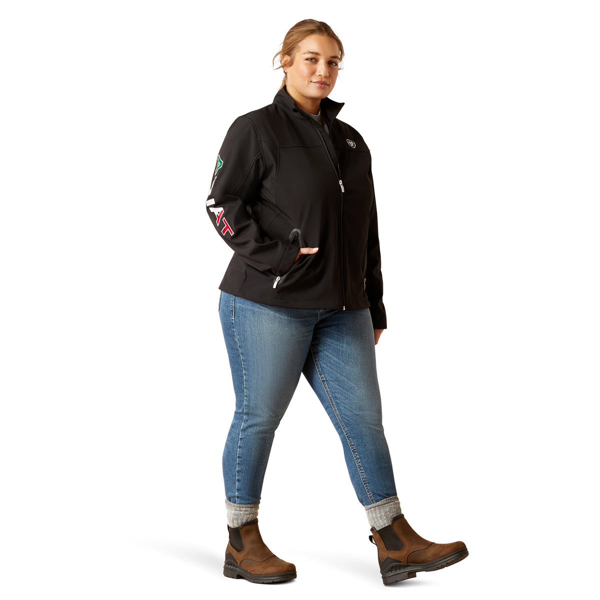 Ariat Women's Classic Team Softshell Mexico Jacket Jackets & Coats Ariat