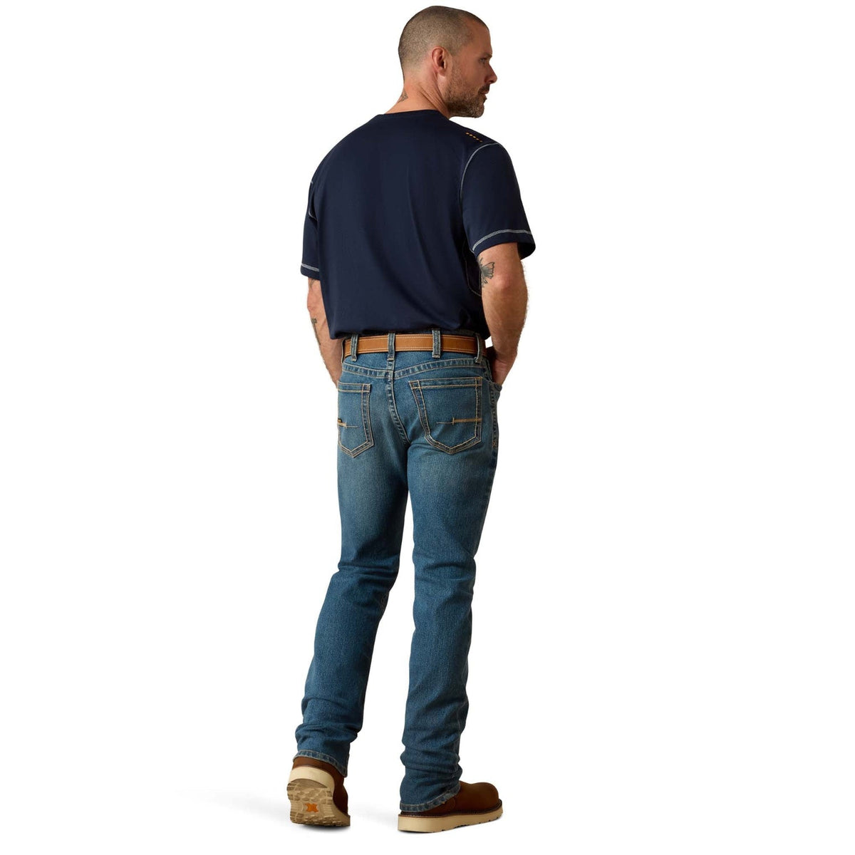 Ariat Men's Rebar M7 DuraStretch Edge Stackable Straight Leg Jean Pants Ariat