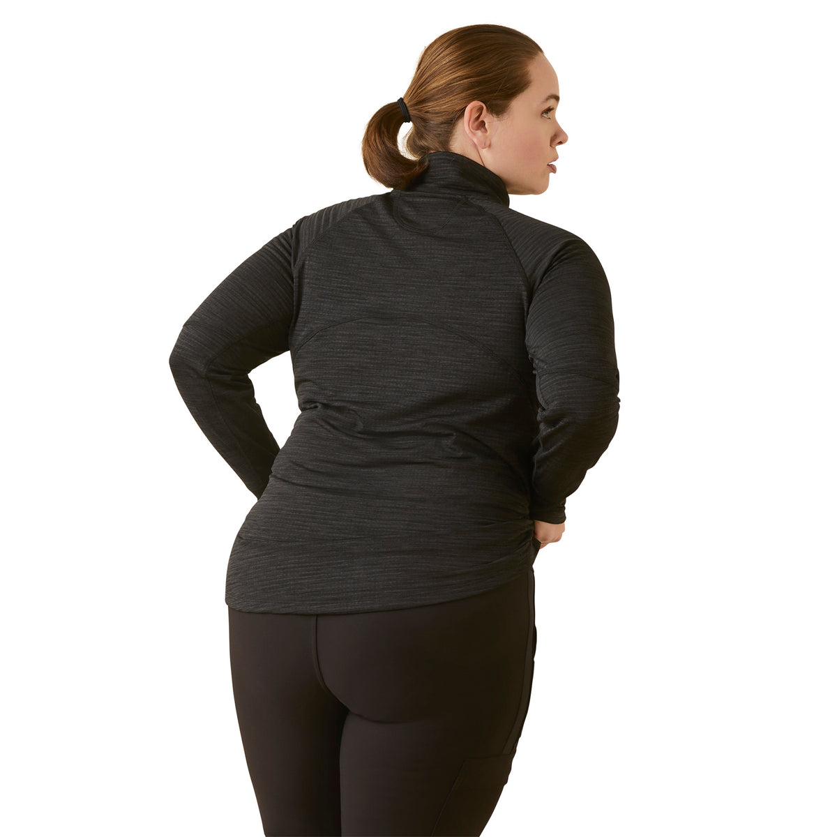 Ariat Women's Rebar Gridwork 1/4 Zip Baselayer