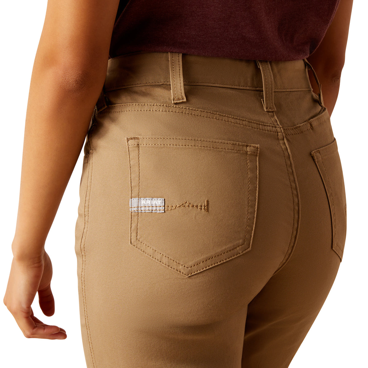 Ariat Women's Rebar Perfect Rise Made Tough Straight Pant Pants Ariat
