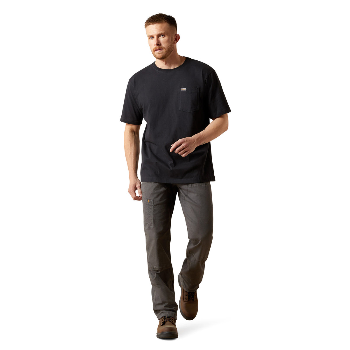 Ariat Men's Rebar Cotton Strong Standard Pocket T-Shirt T-Shirts Ariat