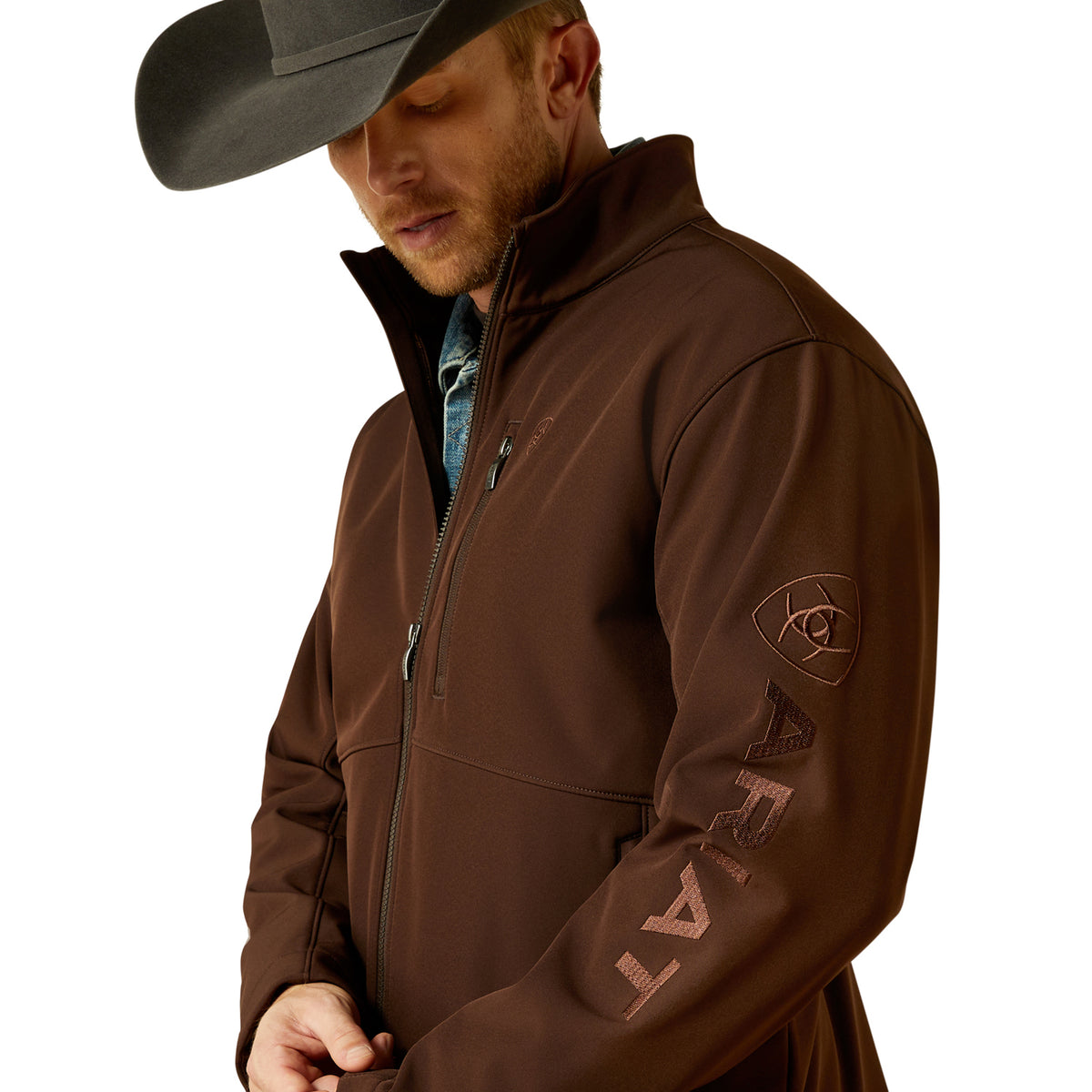 Ariat Men's Logo SoftShell Jacket Jackets & Coats Ariat