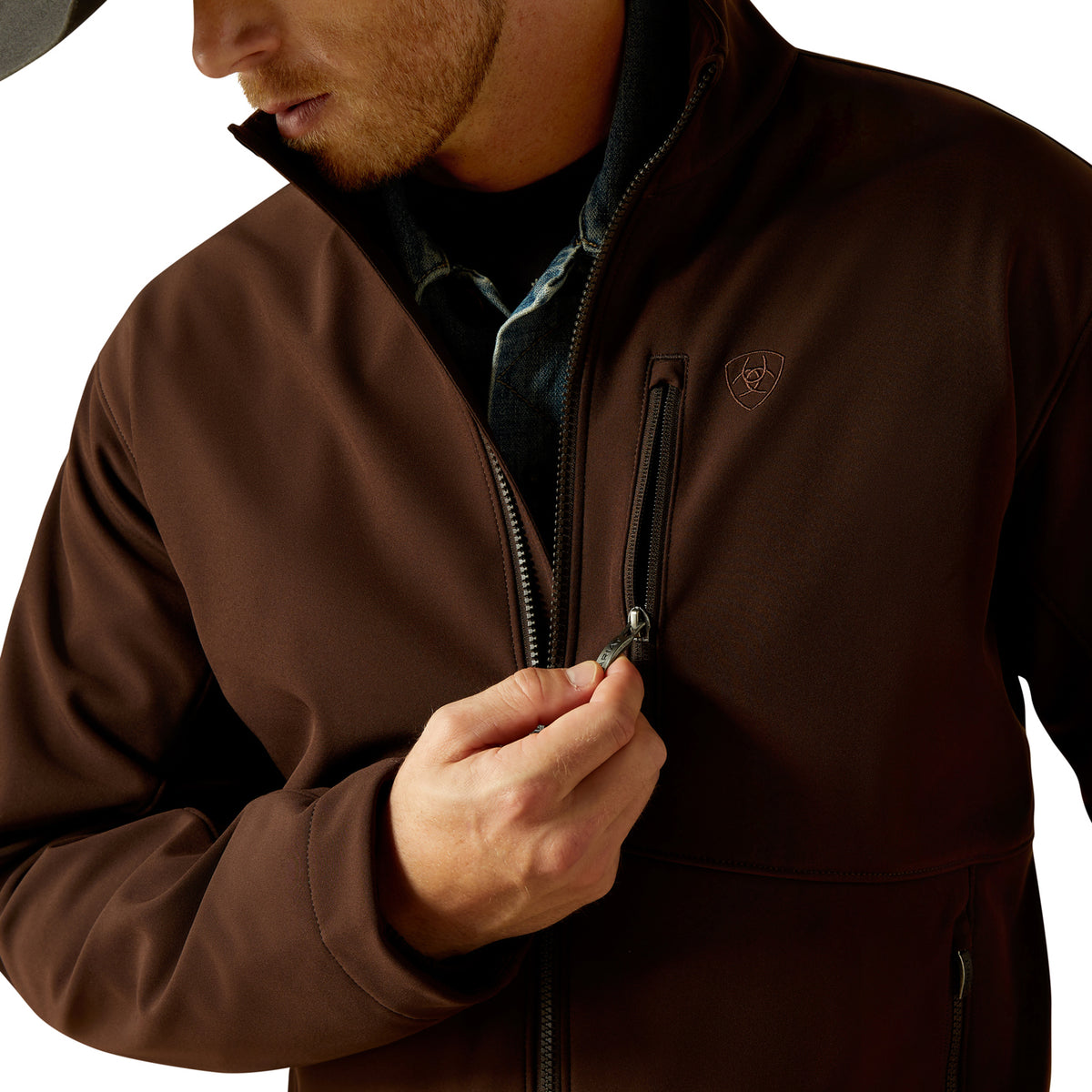 Ariat Men's Logo SoftShell Jacket Jackets & Coats Ariat