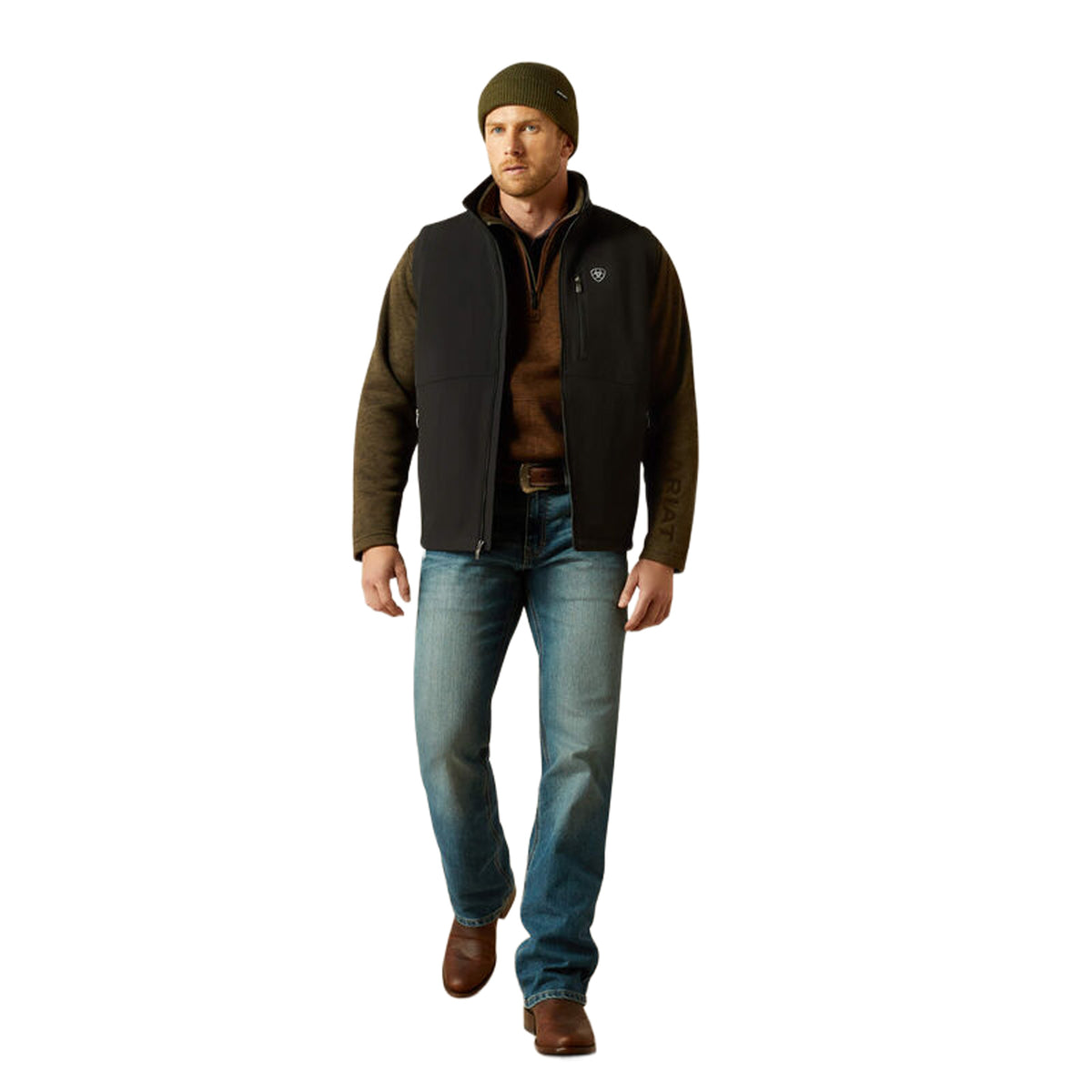 Ariat Men's Logo Softshell Vest Vests Ariat