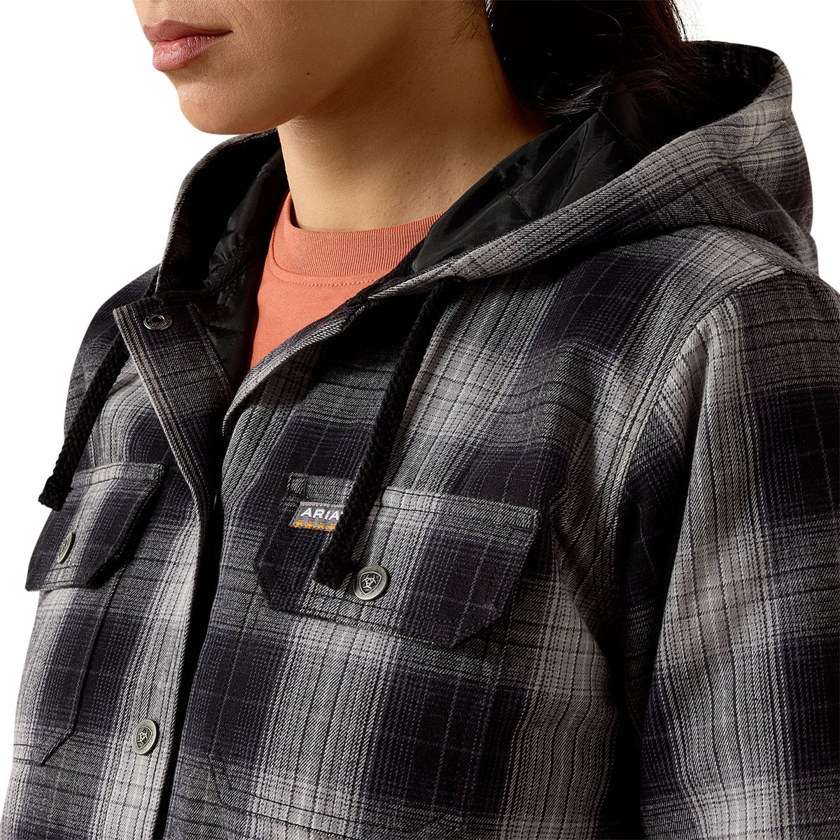 Ariat Women's Rebar Flannel Insulated Shirt Jacket Jackets & Coats Ariat