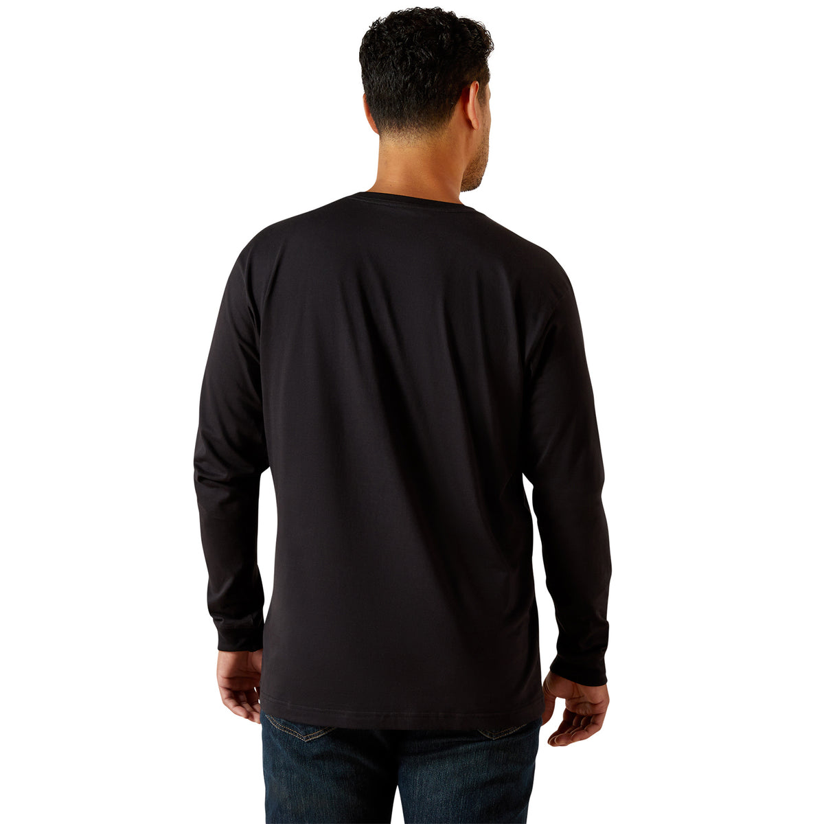 Ariat Men's Rebar Cotton Strong Standard Pocket T-Shirt Long Sleeve T-Shirts Ariat