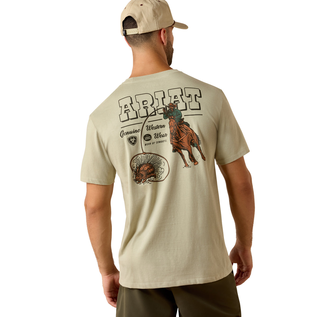 Ariat Men's Porcupine Posse Classic Fit T-Shirt T-Shirts Ariat Elm 2XL Reg