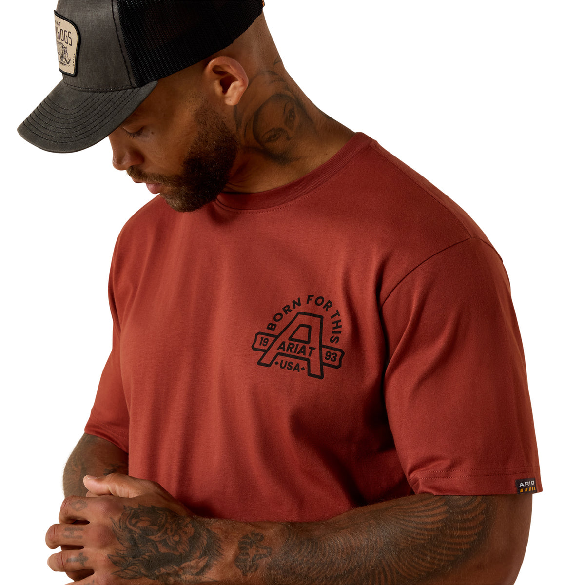 Ariat Men's Rebar Cotton Strong Hardhead T-Shirt T-Shirts Ariat