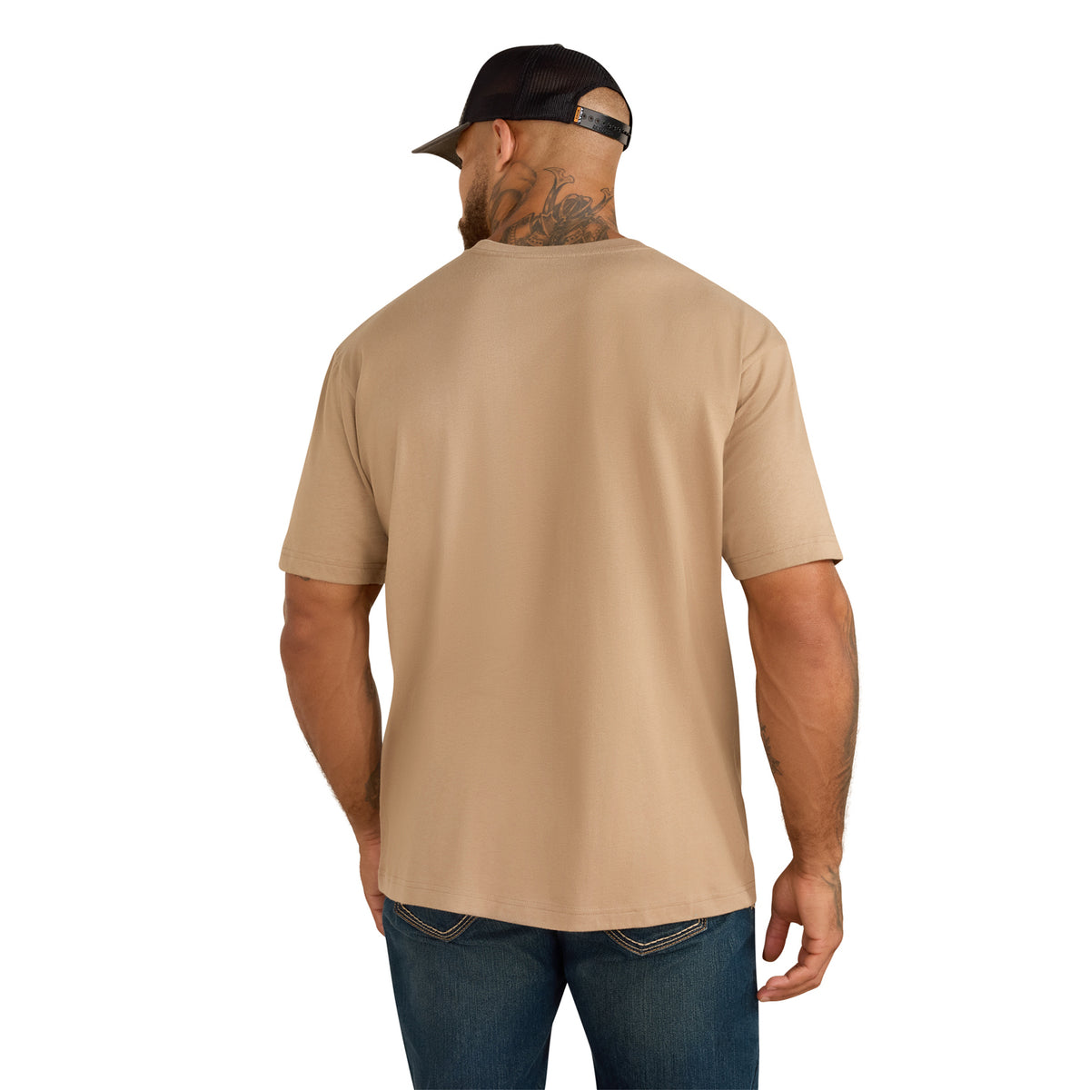 Ariat Men's Rebar Cotton Strong Standard Pocket T-Shirt T-Shirts Ariat
