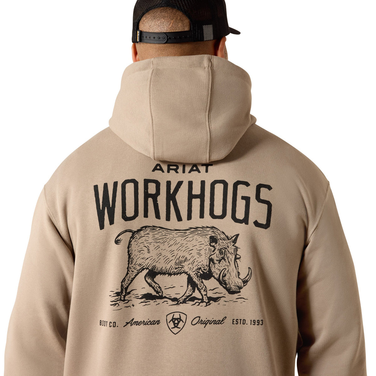 Ariat Men's Rebar Lightweight Workhog Hoodie Sweatshirts & Hoodies Ariat