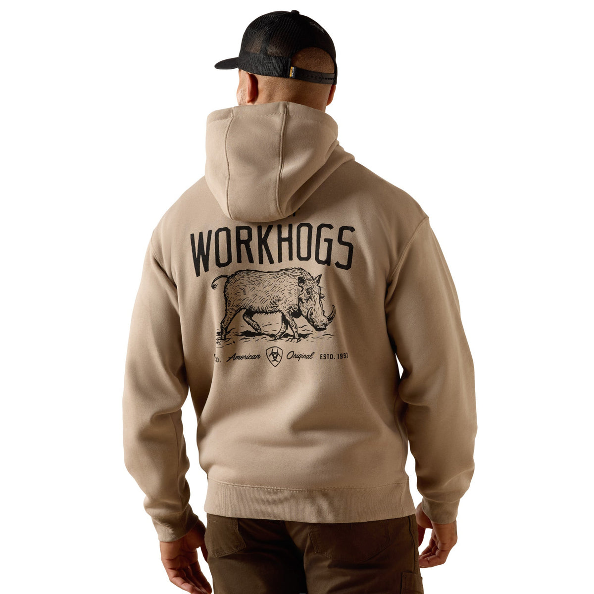 Ariat Men's Rebar Lightweight Workhog Hoodie Sweatshirts & Hoodies Ariat