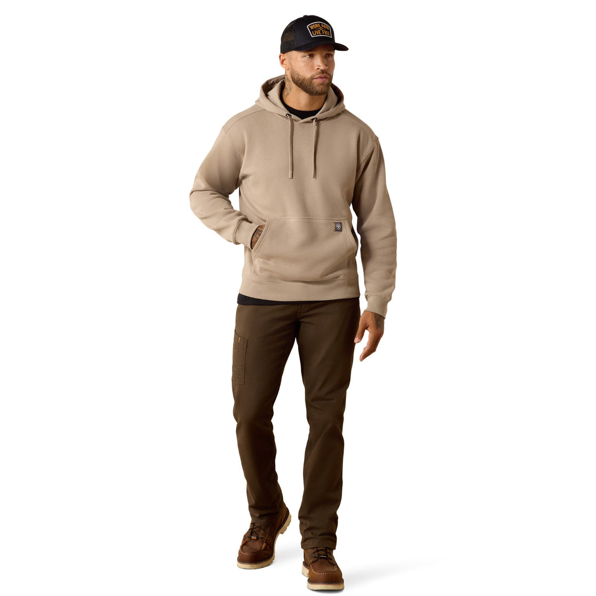 Ariat Men's Rebar Lightweight Workhog Hoodie Sweatshirts & Hoodies Ariat