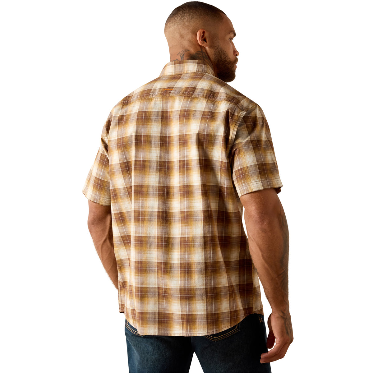 Ariat Men's Rebar DuraStretch Short Sleeve Work Shirt Work Shirts Ariat